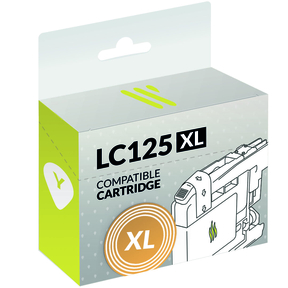 Compatible Brother LC125XL Amarillo