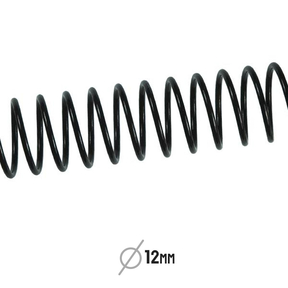 Espiral Metálico Negro 5:1 (12mm)