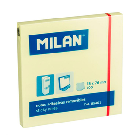 Milan Notas Adhesivas 76 x 76 mm (100 hojas)
