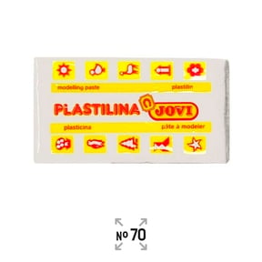 Jovi Plastilina nº 70 50 g (Blanca)