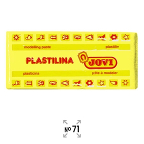 Jovi Plastilina nº 71 150 g (Amarillo Claro)