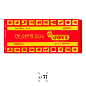 Jovi Plastilina nº 71 150 g (Rojo)