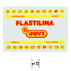 Jovi Plastilina nº 72 350 g (Blanco)