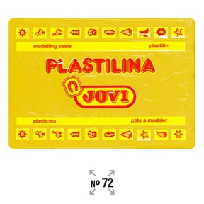 Jovi Plastilina nº 72 350 g (Amarillo Oscuro)