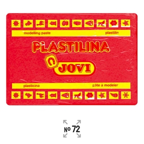Jovi Plastilina nº 72 350 g (Rojo)